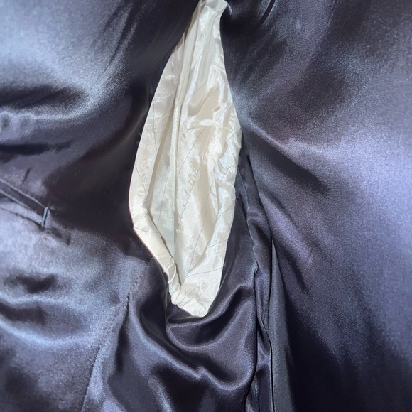 Chaps Sport Coat Navy Blue 46R Men’s - Picture 6 of 6